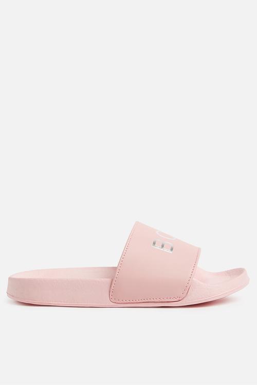 Boy bye slogan slider - pink