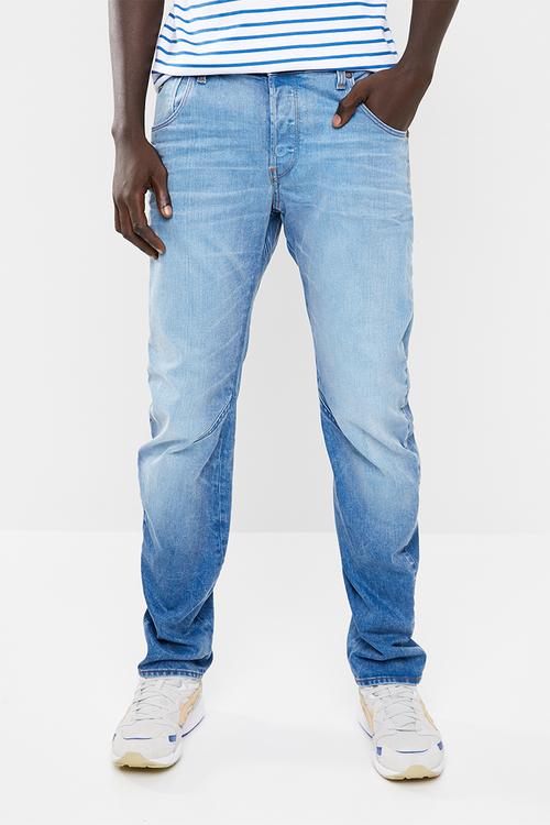 Arc 3D slim itano stretch denim - blue
