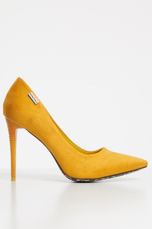 Court heels - yellow