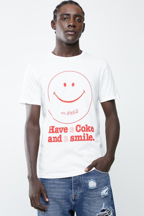 Jorcoke tee - white