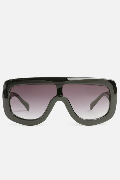 Jason oversized retro sunglasses - black