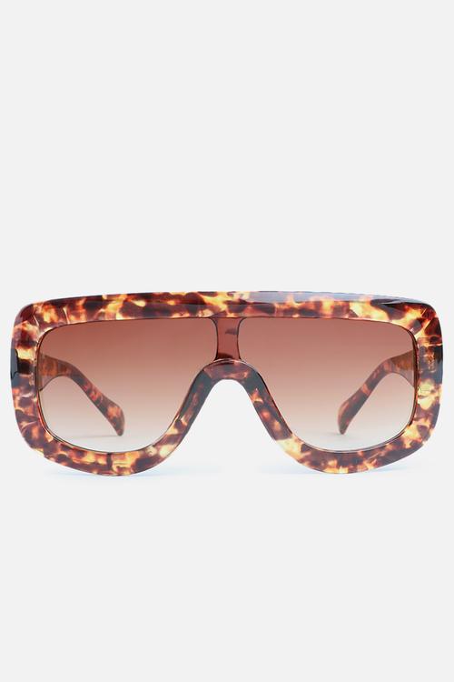 Jason oversized retro sunglasses - brown