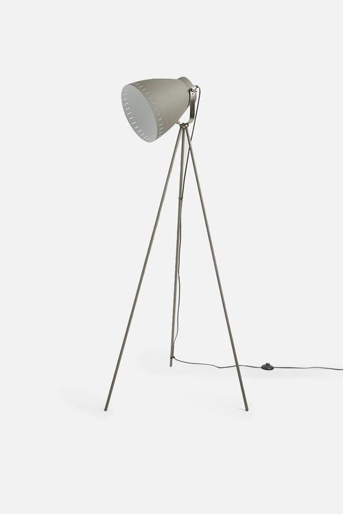 Mingle tripod floor lamp - metal grey & nickel