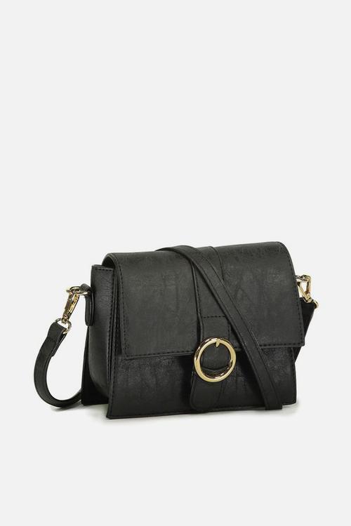 Micro cross body bag - black
