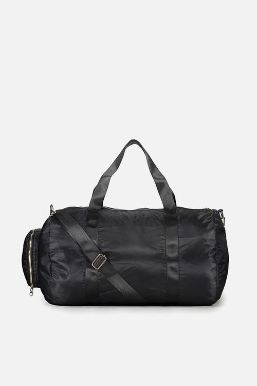 Anthens foldable duffle bag - black