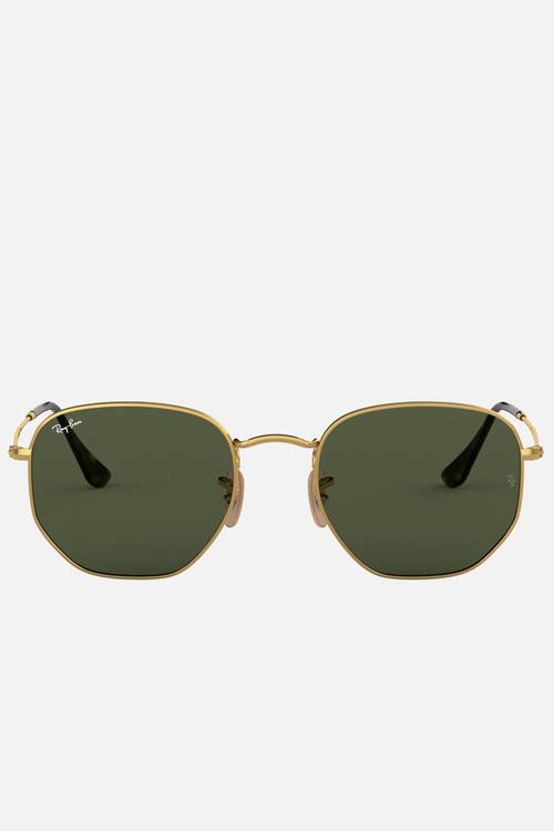 Ray-Ban Hexagon Sunglasses - Gold
