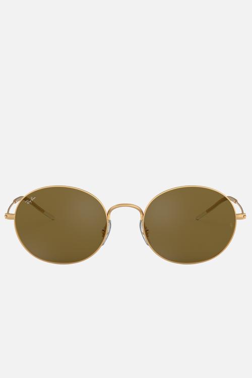 Ray-Ban Oval Sunglasses Gold