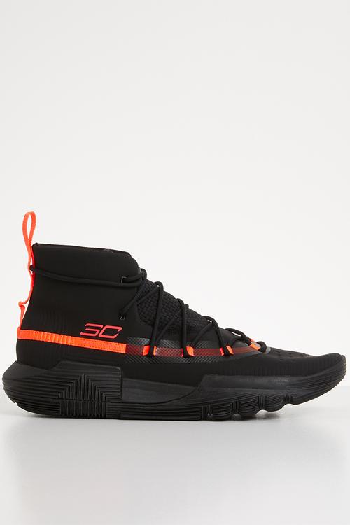 UA SC 3ZER0 II - Black / Black / After Burn