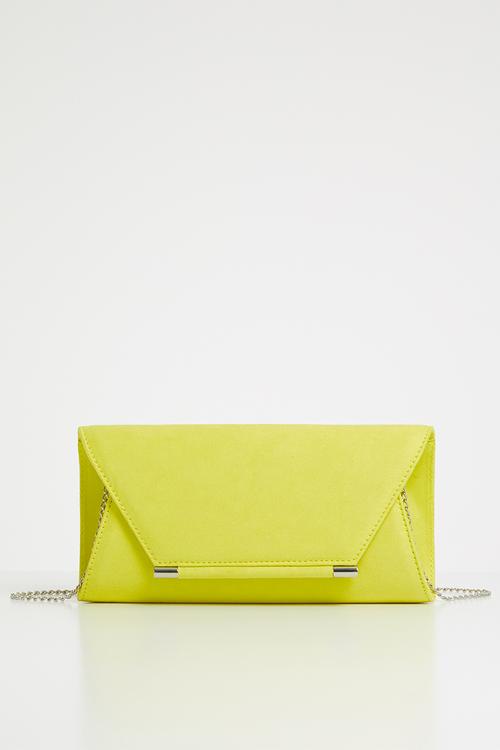 Etecia clutch bag - yellow