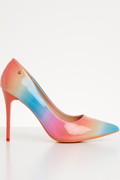 Explosion court heels - coral