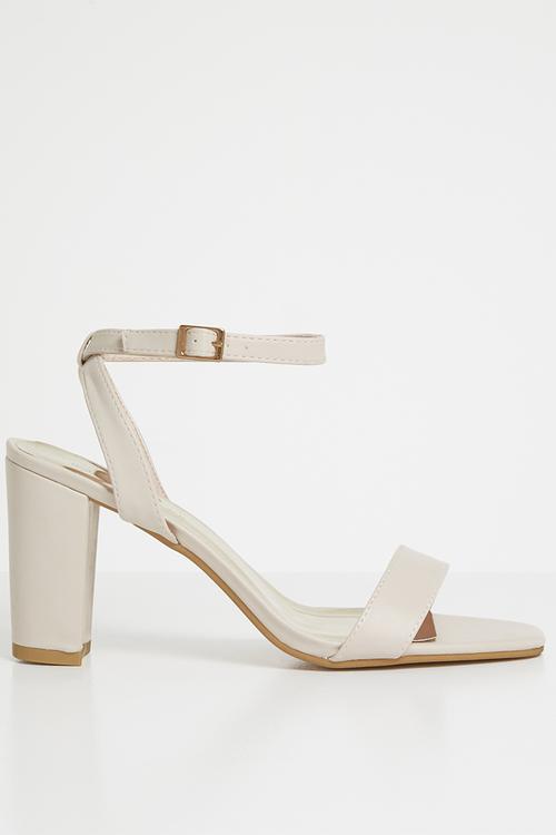 Ankle-strap heels - neutral