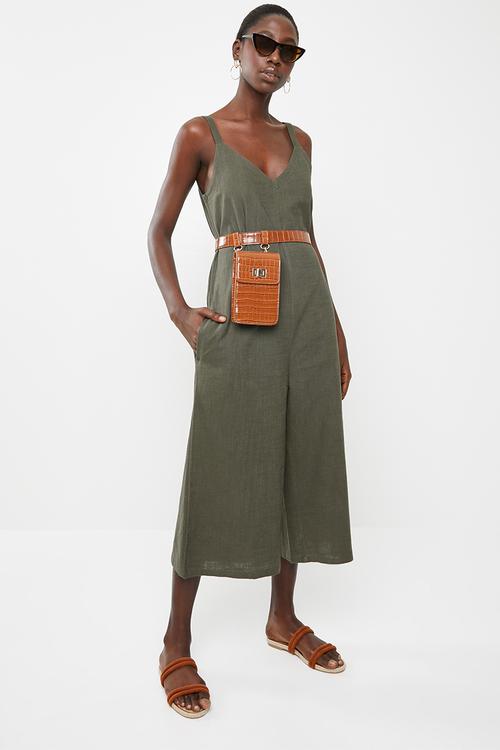 Wind chaser jumpsuit - green 