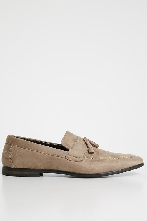 Tassel detail loafer - neutral