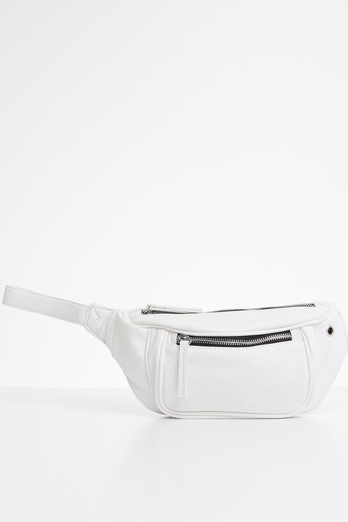 Sidewinder waist bag - white