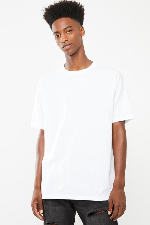 Loose fit tee - white