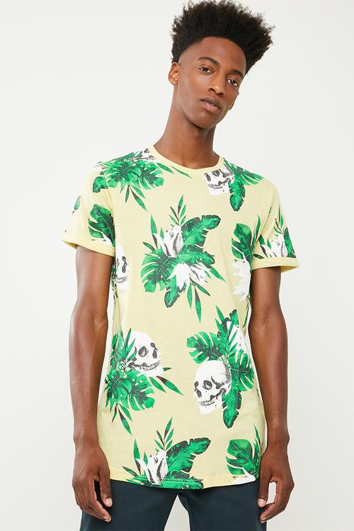Denmar T-shirt - yellow