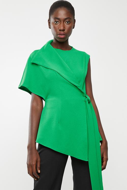 Nomzamo flap top short - green