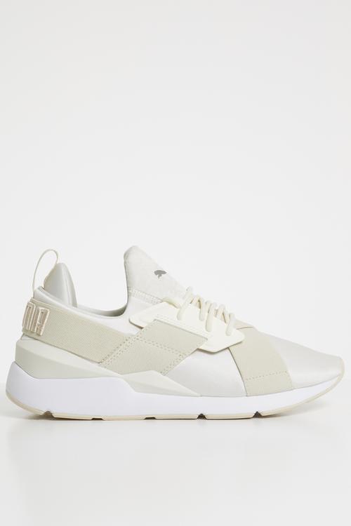 Muse satin II sneakers - cream