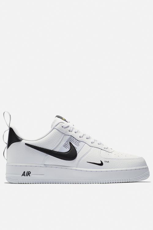 Air force 1 '07 lv8 utility - white,black & tour yellow