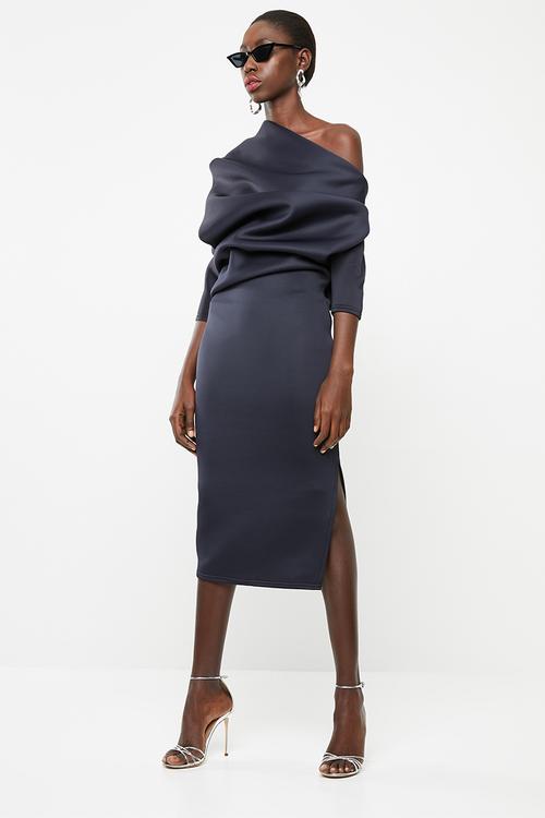 Makeba spectacular dress - navy