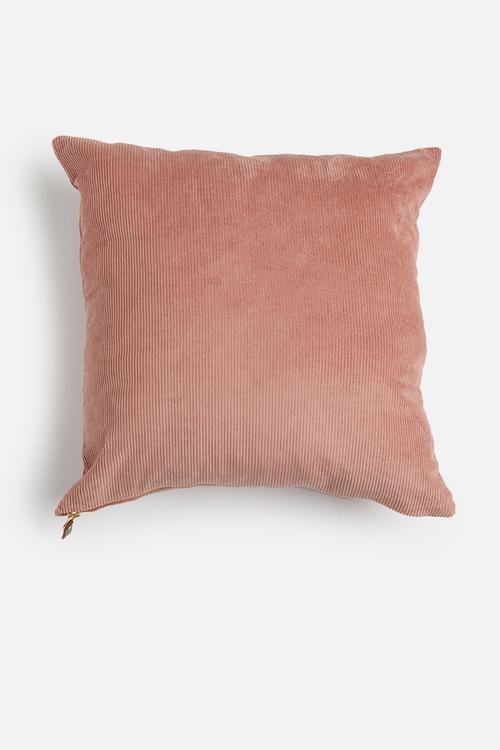 Cord cushion cover - pink