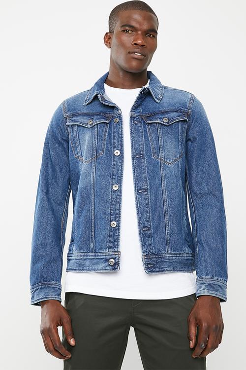 DC 3D denim jacket - blue
