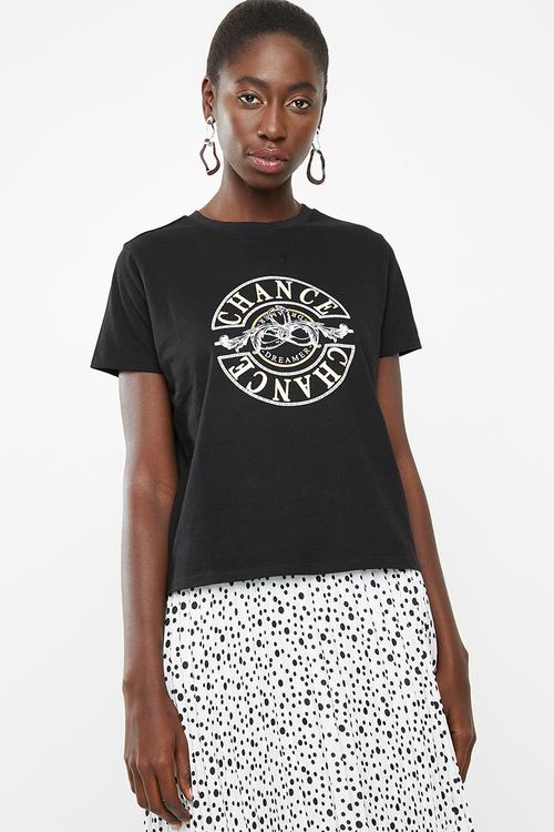 Chance tee - black