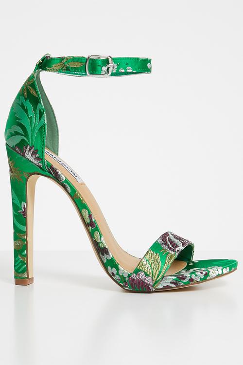 Tiara printed heel - green 