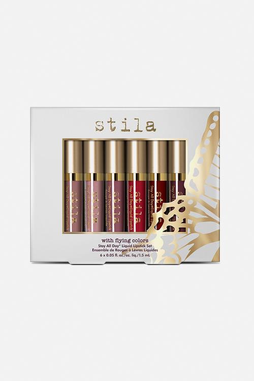 With flying colors 6 piece deluxe stay all day liquid lips