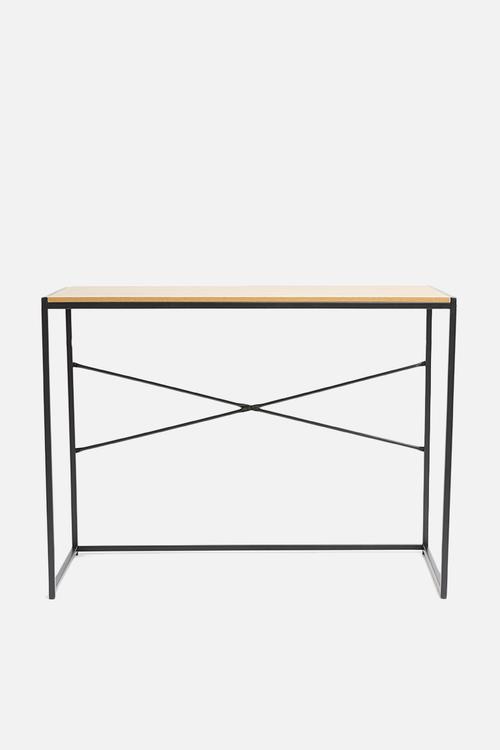 Seaford desk - natural/black