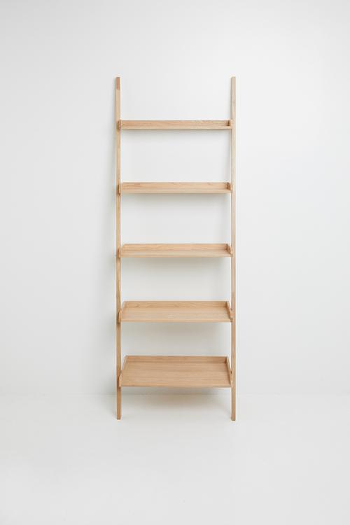 Wall bookshelf wide - natural