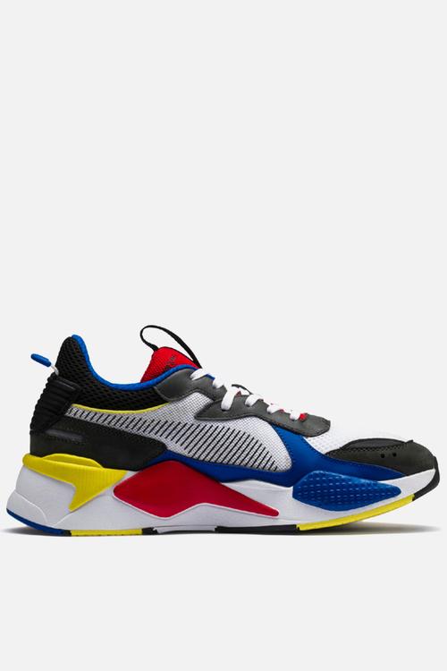 RS-X TOYS - Puma White-Puma Royal-High Risk Red