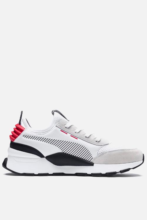 RS-0 winter INJ toys - puma white & high risk red 