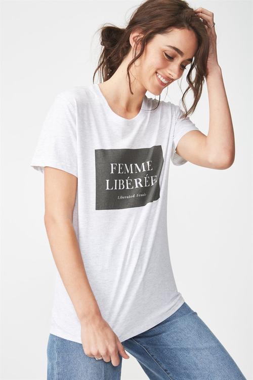 Tbar fox graphic tee - white 