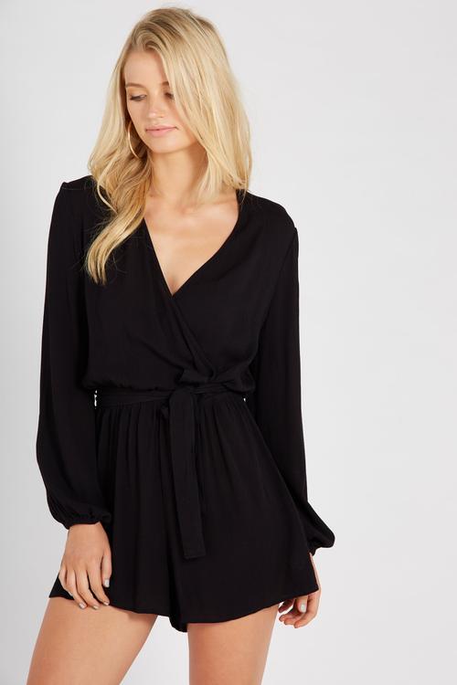 Annabelle playsuit - black 
