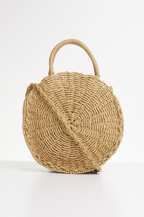 Lily basket bag - neutral 