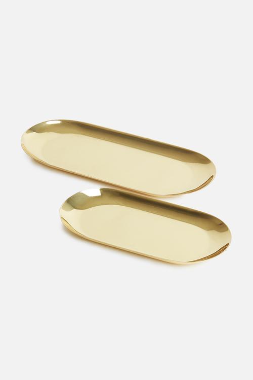 Verity tray - brass