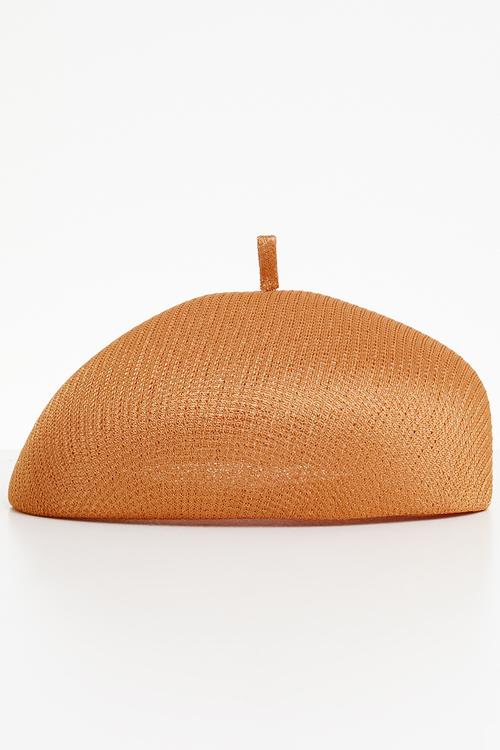 Shell beret - bronze