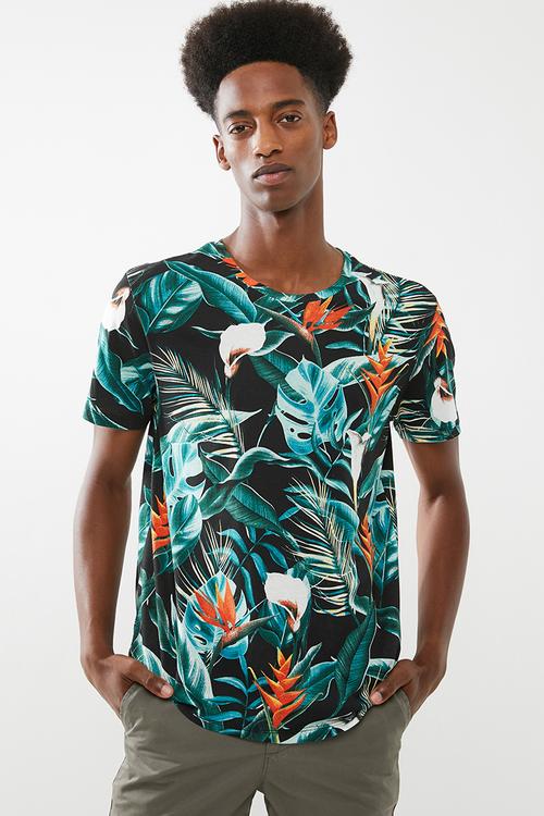 Printed tee - multi
