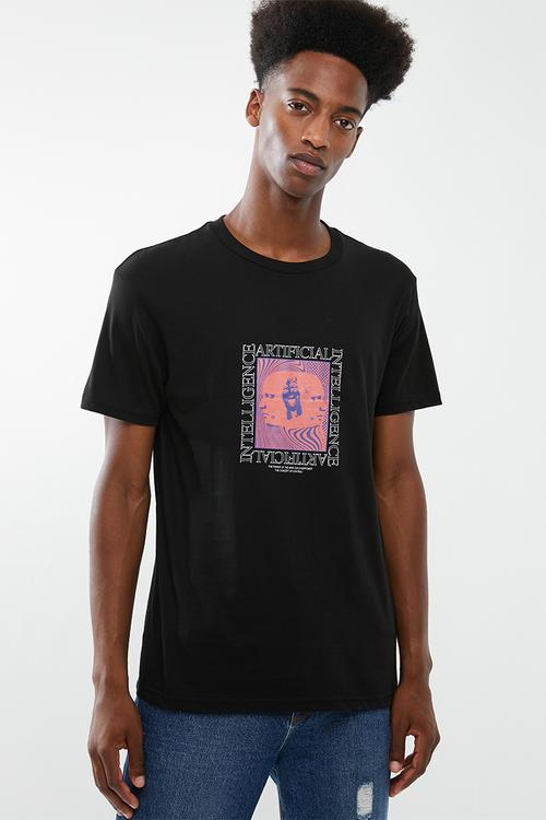 Tbar short sleeve tee 2 - black