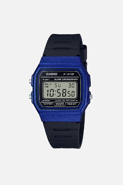 Digital wrist watch - blue & black