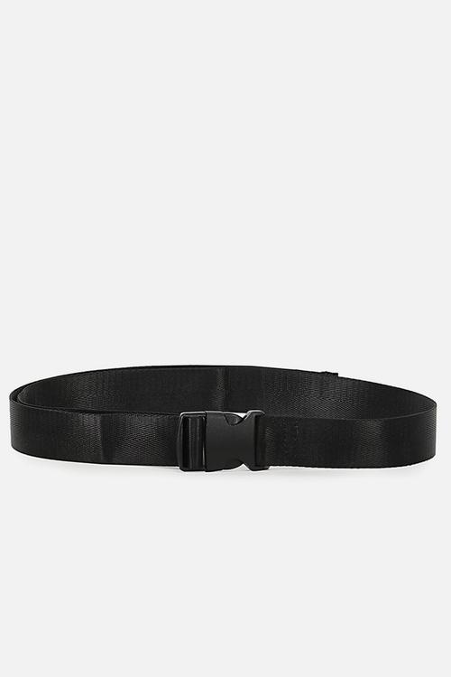 Webbing tape belt - black