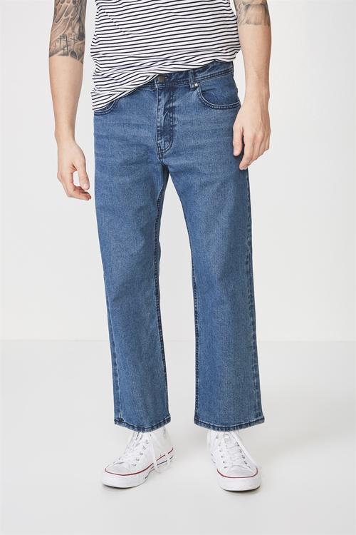Vintage straight jean - blue