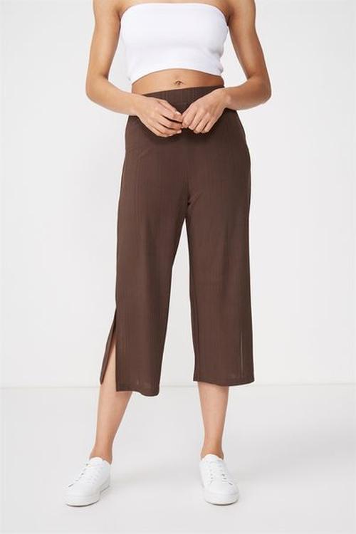 Marlee luxe culotte - brown