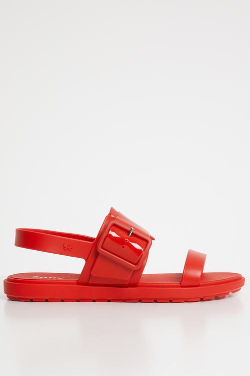 Rush sandals - red