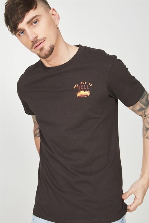 Tbar short sleeve tee 2 - black