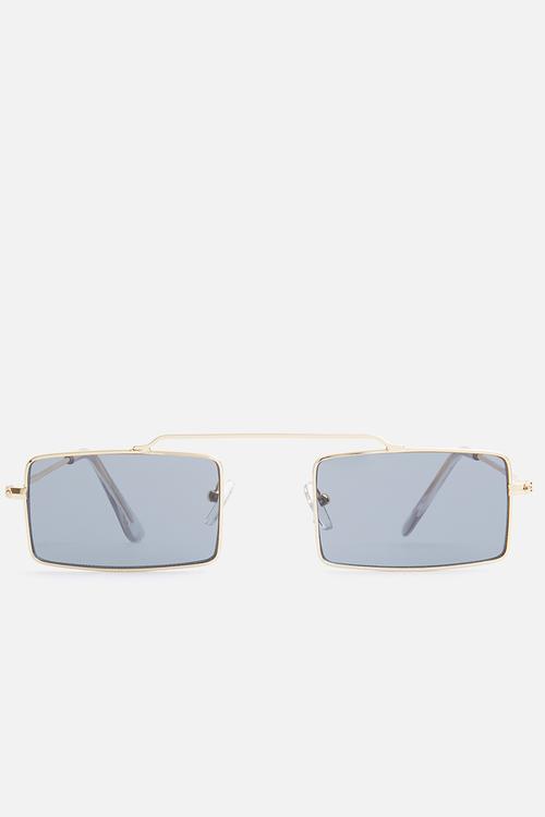 Ian rectangular sunglasses - gold & black
