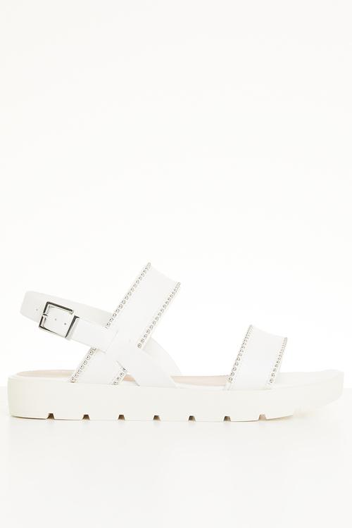 Szlosek sandal - white