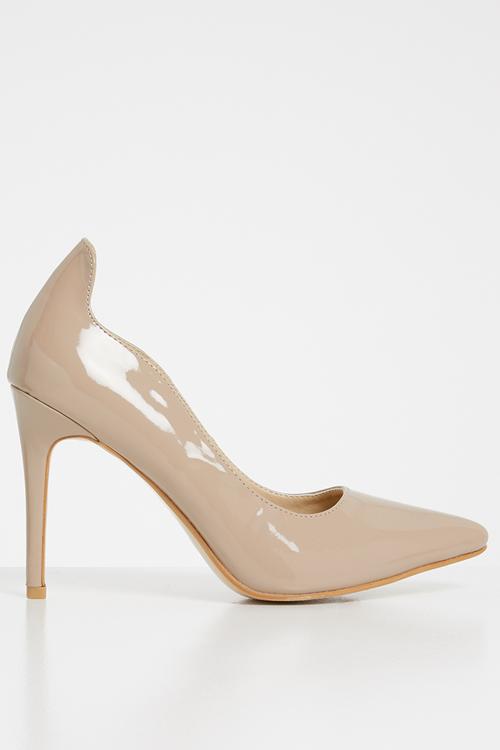 Isa court heel - nude
