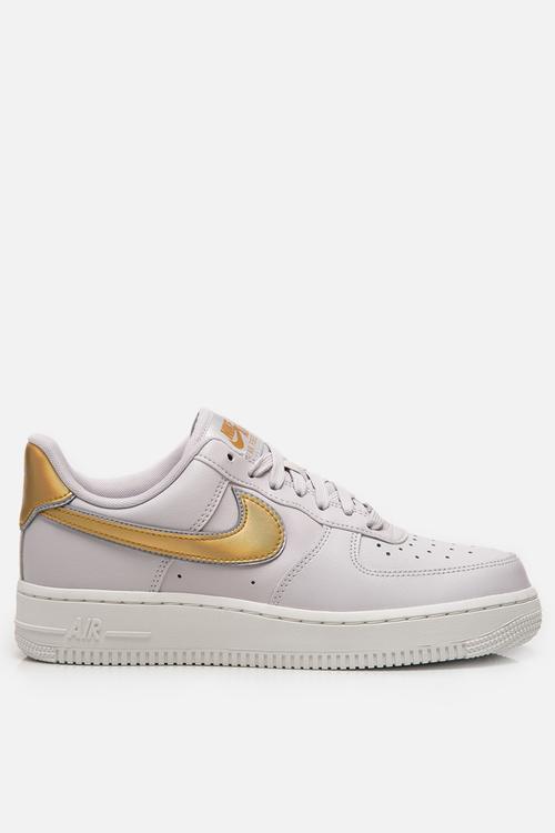 Air force 1' 07 metallic - vast grey/metallic gold-summit white